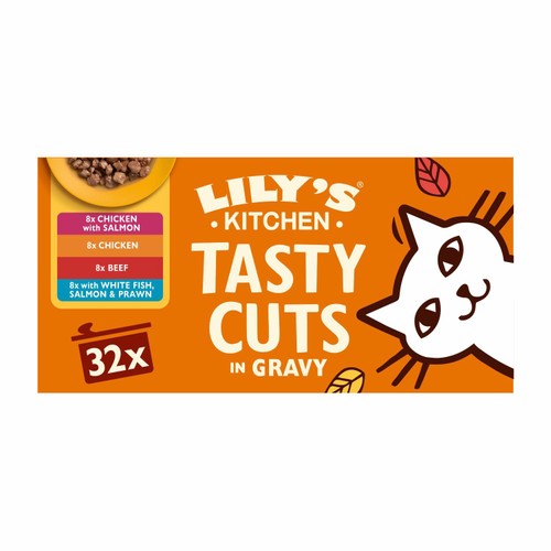 Lily's Kitchen Cat Wet Tasty Cuts Mixed Multipack