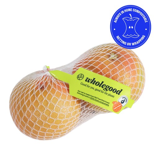 Wholegood Organic Ruby Grapefruits