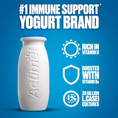 Actimel Multifruit Immune Support Yoghurt Drink Multipack