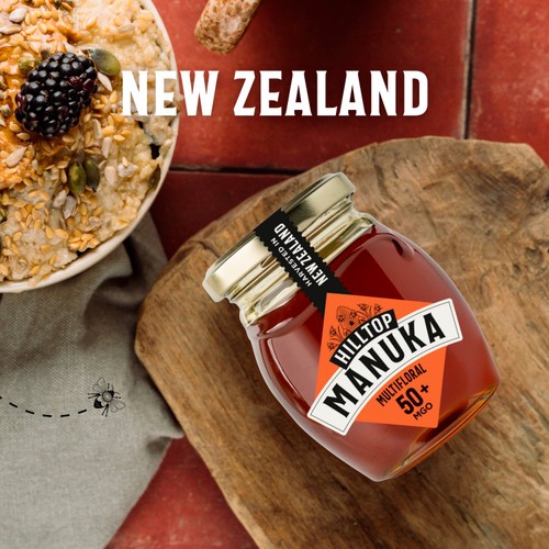 Hilltop Honey Manuka MGO50+ Honey