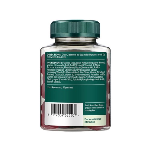 Holland & Barrett Teen Him Multivitamin with B12 & Zinc Gummies Berry