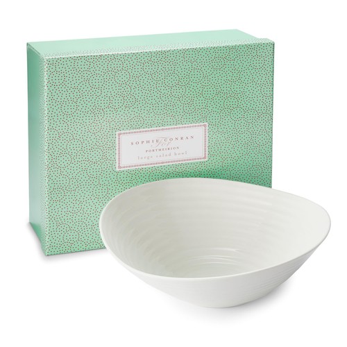 Sophie Conran White Porcelain Large Salad Bowl 
