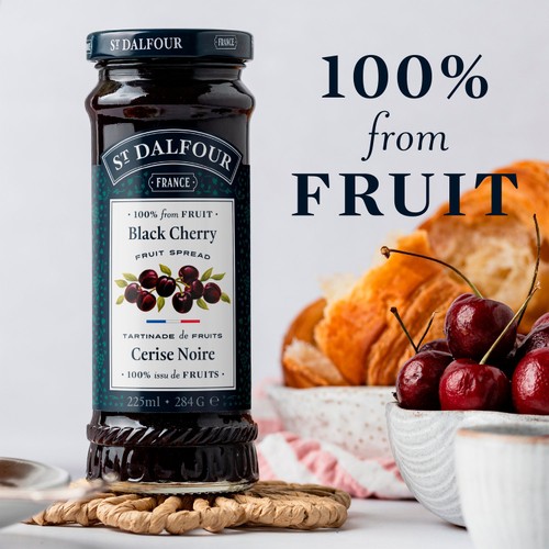 St Dalfour Black Cherry Fruit Spread