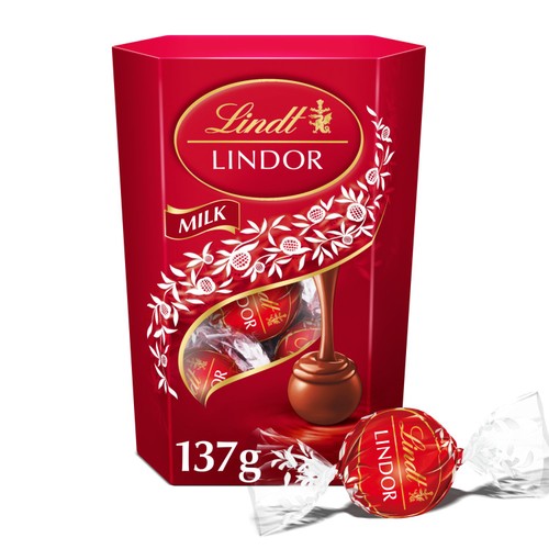 Lindt Lindor Milk Chocolate Truffles Box
