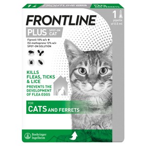 FRONTLINE Plus Cat Flea Tick Ocado