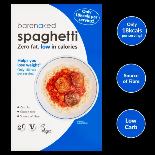 Bare Naked Low-Carbohydrate Spaghetti