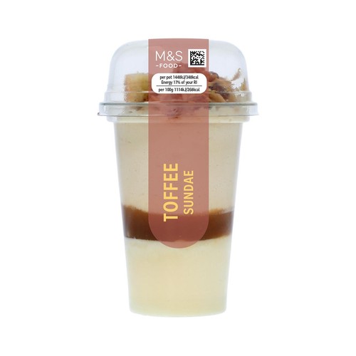 M&S Toffee Sundae