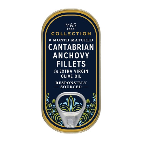 M&S Collection Cantabrian Anchovy Fillets