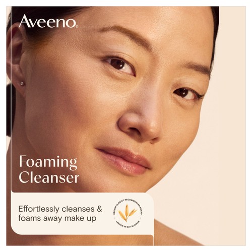 Aveeno Calm & Restore Foaming Cleanser for Sensitive Skin