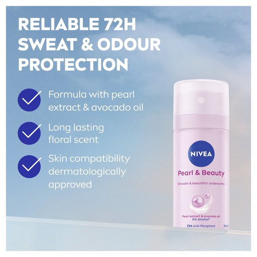 NIVEA Pearl & Beauty Anti-Perspirant Deodorant Spray