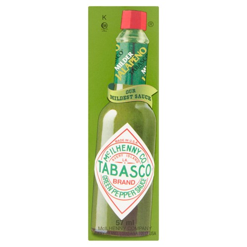 Tabasco Mild Green Hot Pepper Sauce