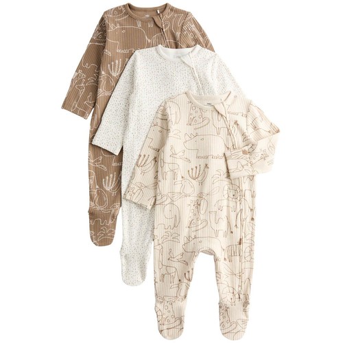 M&S UNISEX SAFARI SLEEPSUIT, 9-12 Months, Neutral