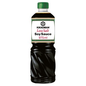 Kikkoman Less Salt Soy Sauce, 975ml