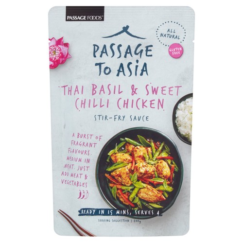Passage to Asia Thai Basil & Sweet Chilli Stir Fry Sauce