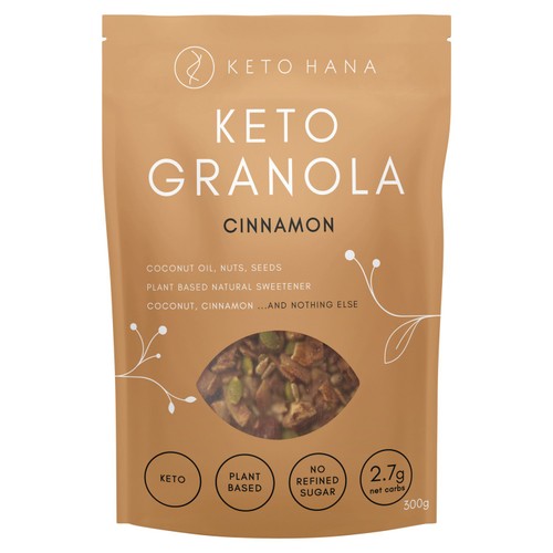 Keto Hana Cinnamon Granola
