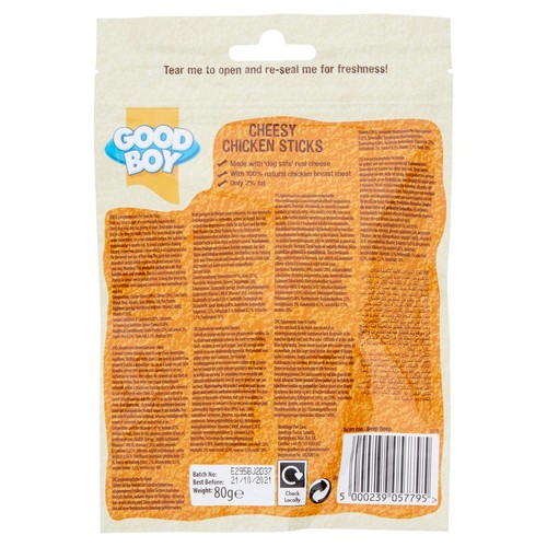 Good Boy Cheesy Chicken Sticks Dog Treats
