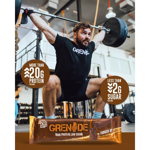 Grenade Caramel Chaos Protein Bar 
