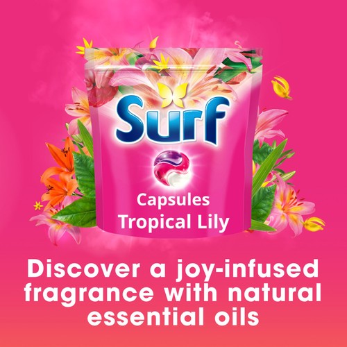 Surf Tropical Lily Washing Capsules 
