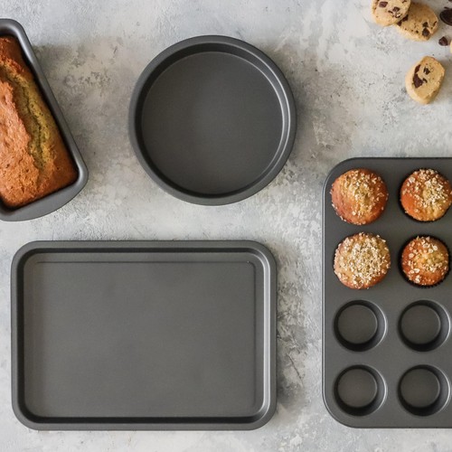 KitchenCraft Four Piece Bakeware Set, Gift Boxed