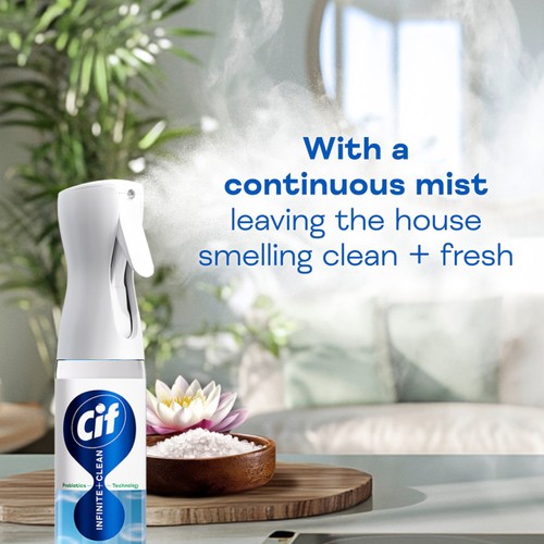 Cif Infinite Clean Sensitive Lotus & Mineral Salt All In One Reload Refill