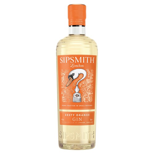 Sipsmith Orange&Cacao Gin（シップスミス） Sipsmith Zesty Orange Gin - Ocado
