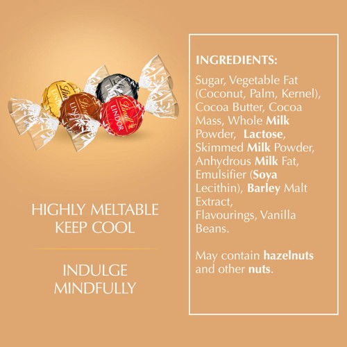 Lindt Lindor Assorted Chocolate Truffles Box