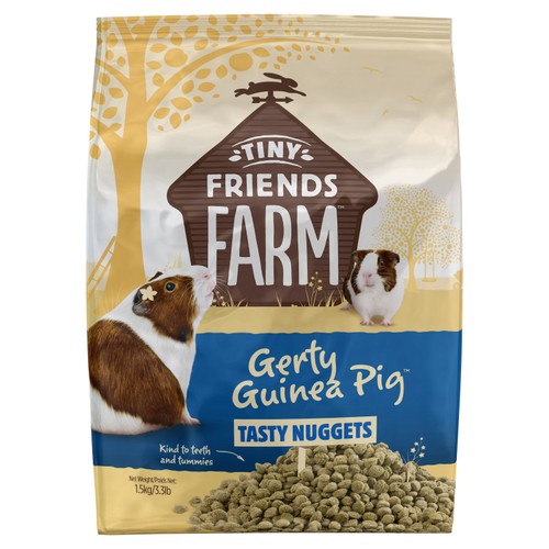 Supreme Tiny Friends Farm Gerty Guinea Pig Tasty Nuggets