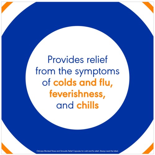 Otricaps Blocked Nose and Sinusitis Relief Capsules