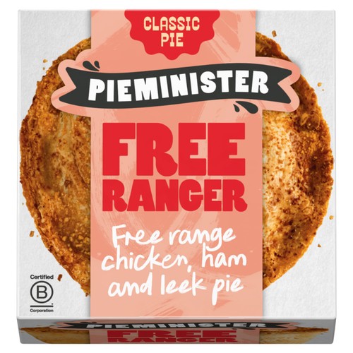 Pieminister Free Ranger Pie with Chicken, Ham & Leek