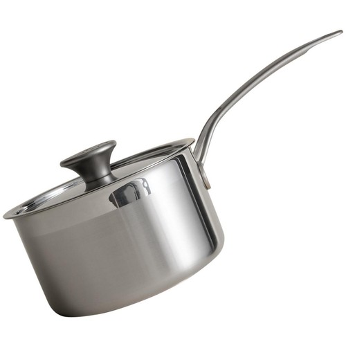 M&S X Tom Kerridge Stainless Steel 16cm Saucepan, Silver