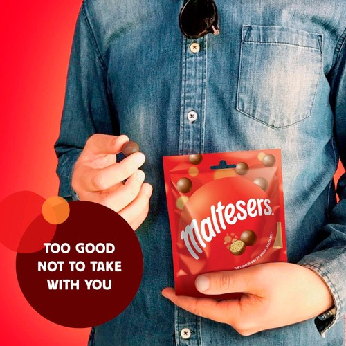 Maltesers Milk Chocolate & Honeycomb Bites Bag Fairtrade 