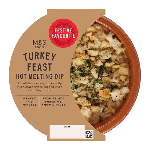 M&S Turkey Feast Hot Melting Dip