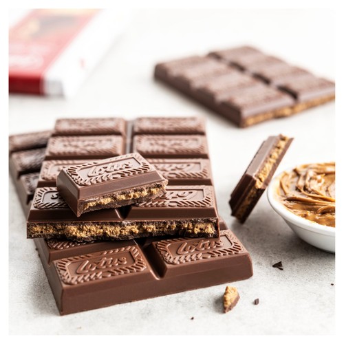 Lotus Biscoff Milk Chocolate with Biscoff Spread