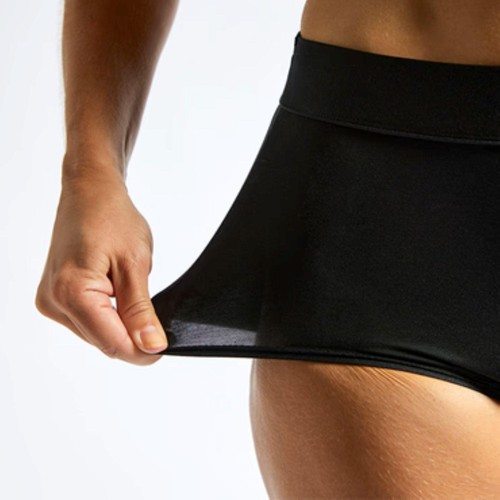 Jude Washable Absorbent High Waist Pants Black Medium