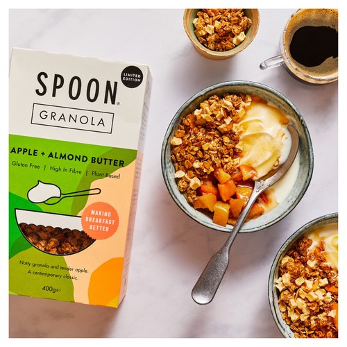 Spoon Cereals Apple + Almond Butter Granola