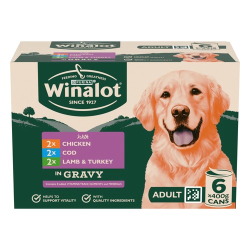 Winalot Cod in Gravy Wet Dog Food