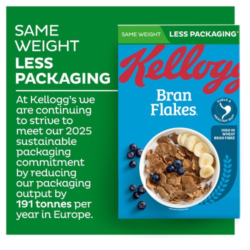 Kellogg's Bran Flakes Breakfast Cereal
