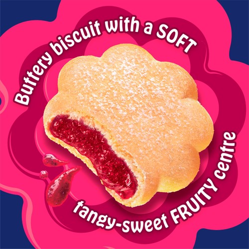 McVities Jammy's Raspberry Biscuit