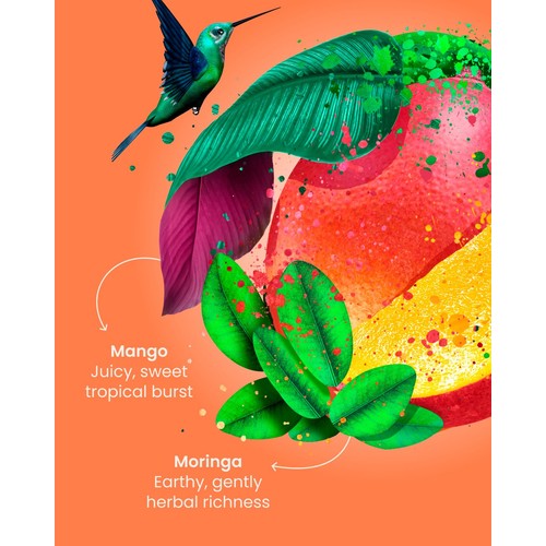 Good Earth Teabags Tropical Moringa Mango