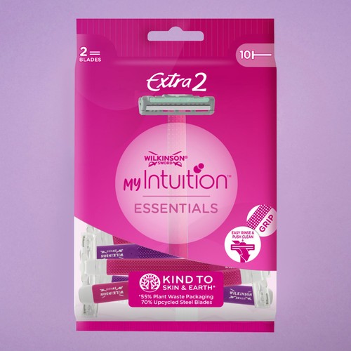 Wilkinson Sword My Intuition Essentials Extra 2 Women's Disposable Razors