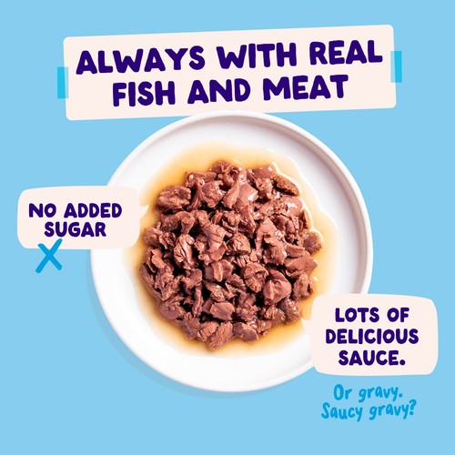 Edgard & Cooper Cat Chunks in Sauce Pouches Catch Multipack