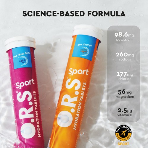 ORS Berry Sport Tablets