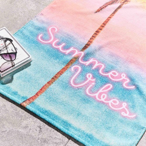 Sassy B Summer Vibes Beach Towel