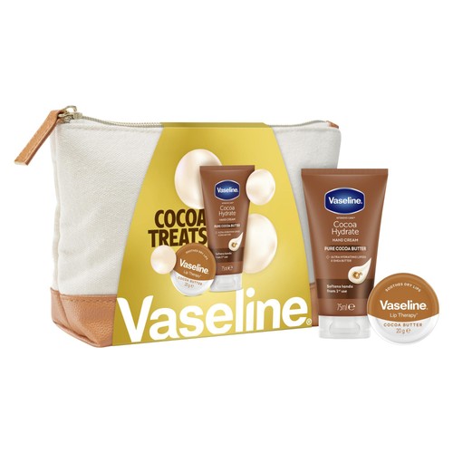 Vaseline Cocoa Treats Beauty Bag Gset