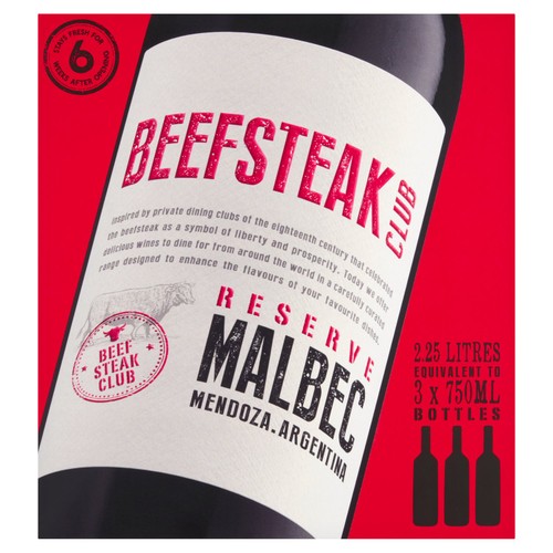 Beefsteak Club Bag in Box
