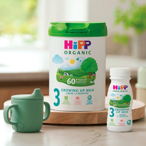 HiPP Organic 3 Growing up Baby Milk Powder Formula From 12 Months