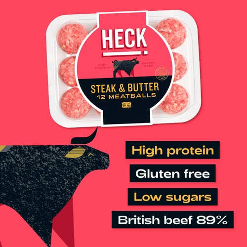 HECK! Steak & Butter Gluten Free Meatballs