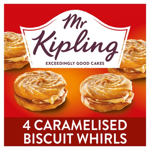 Mr Kipling Caramelised Biscuit Whirls