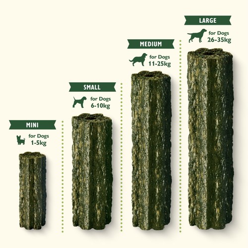 Lily's Kitchen Woofbrush Natural Daily Dental Chew Medium Dog Multipack