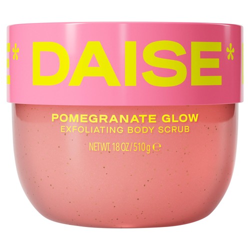 DAISE Exfoliating Body Scrub in Pomegranate Glow, For Soft Glowing Skin